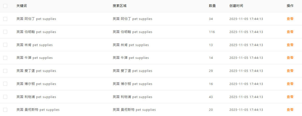 国外采购商信息